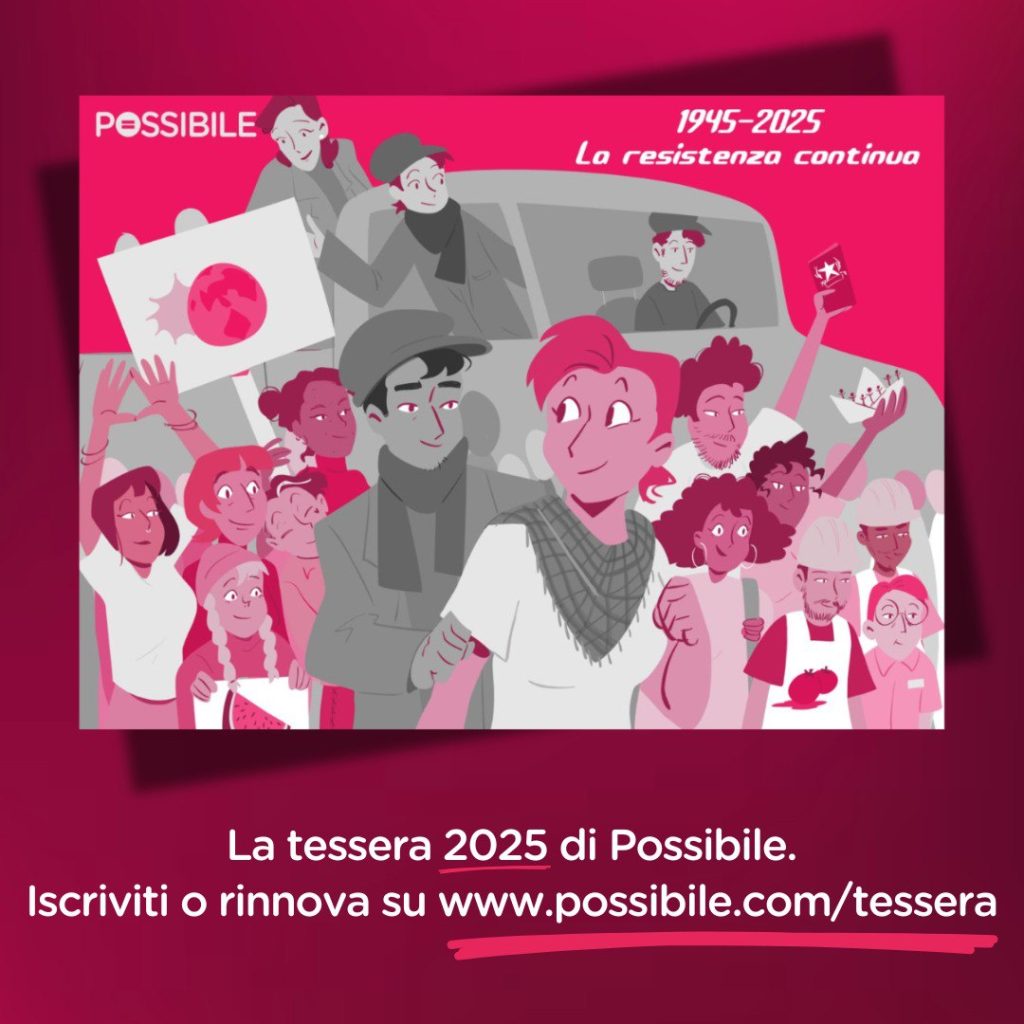 La tessera 2025 di Possibile