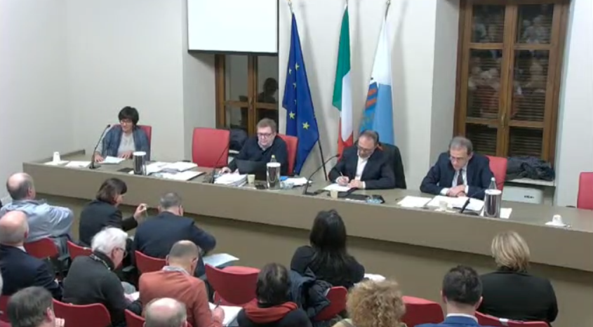 L'intervento al Consiglio Comunale aperto di Desenzano